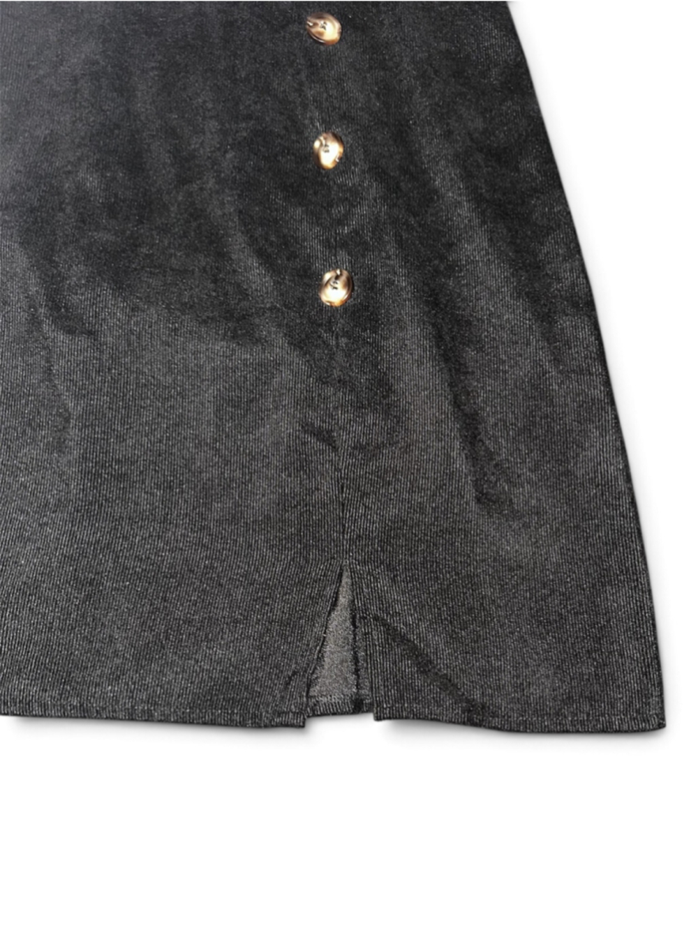 Women's Corduroy Overall Pinafore Dress (A004) - Picture 4 of 4